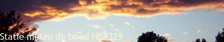 Statie meteo de birou HBR329